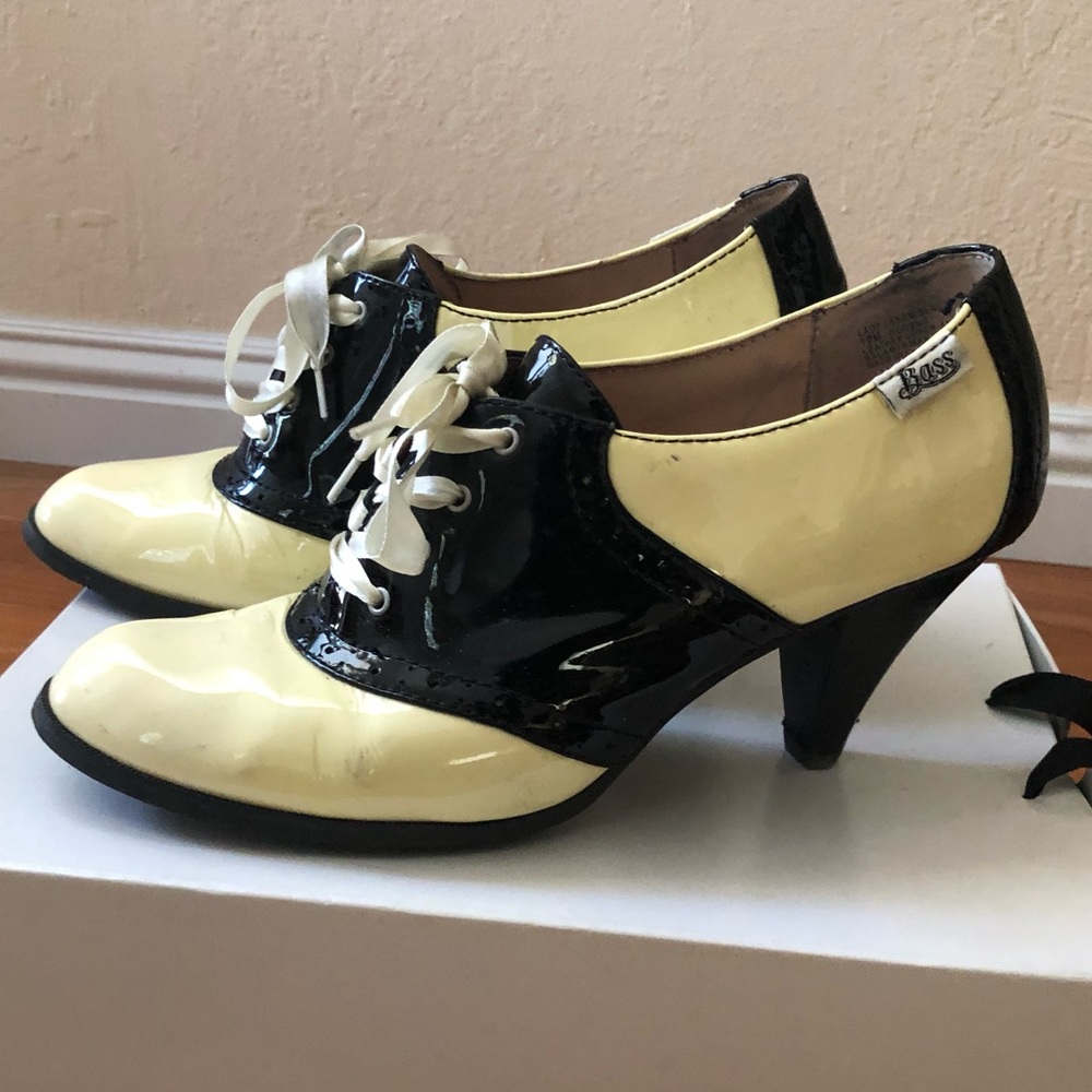 Patent leather Bass x Rachel Antonoff “Lady”